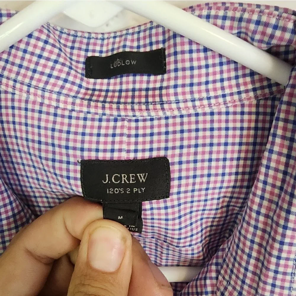 Men's J. Crew 120's 2 Ply 